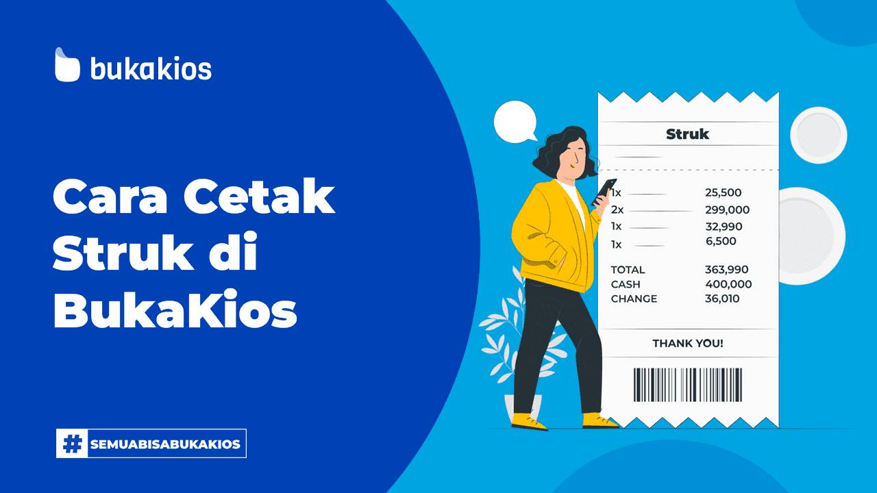 Cara Cetak Struk di BukaKios
