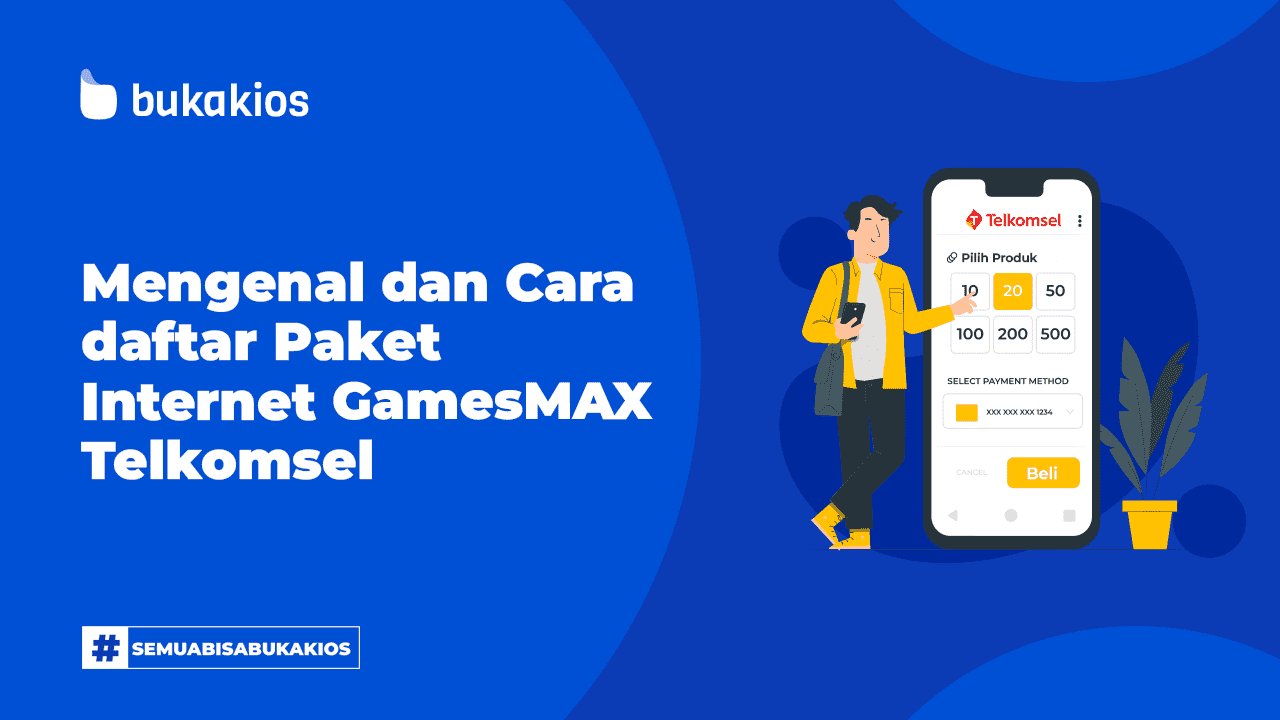 Mengenal dan Cara Daftar Paket Internet GamesMAX Telkomsel
