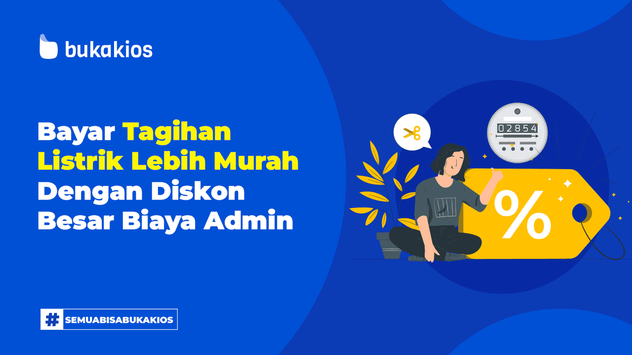 Bayar Tagihan Listrik Lebih Murah Dengan Diskon Biaya Admin 60%