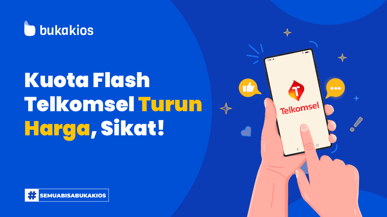 Kuota Flash Telkomsel Turun Harga, Sikat!