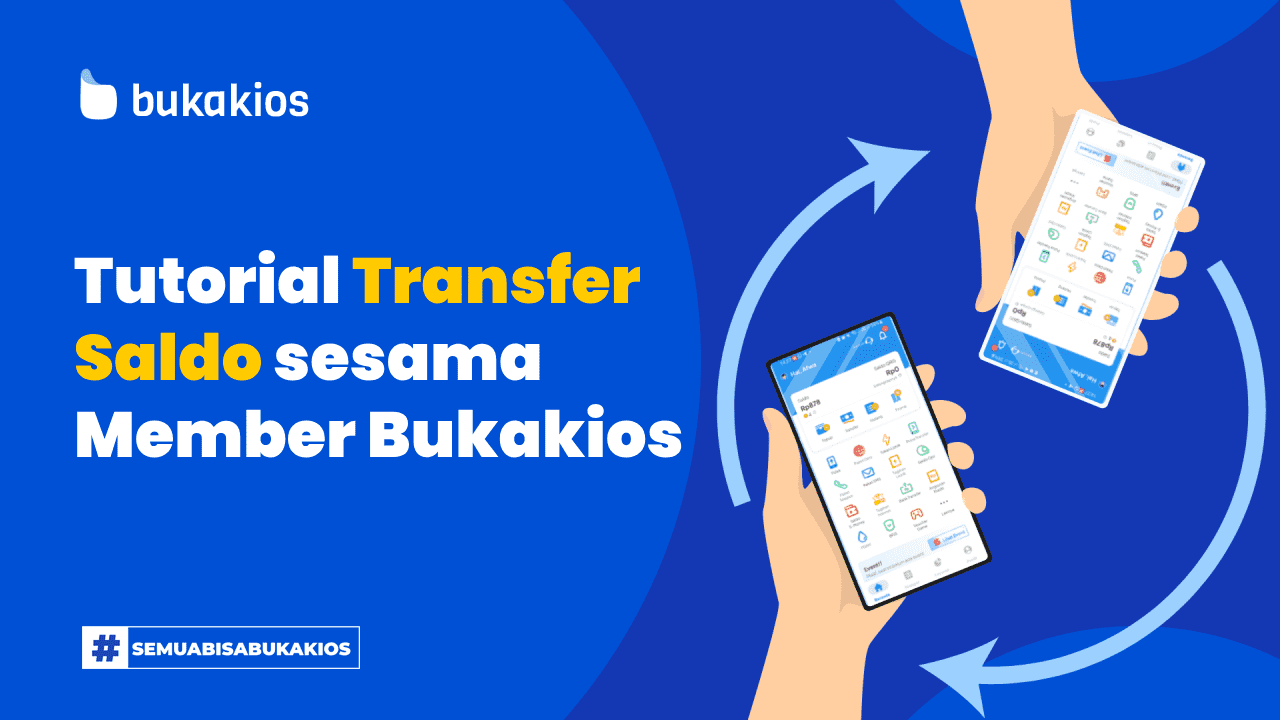 Tutorial Transfer Saldo sesama Member Bukakios