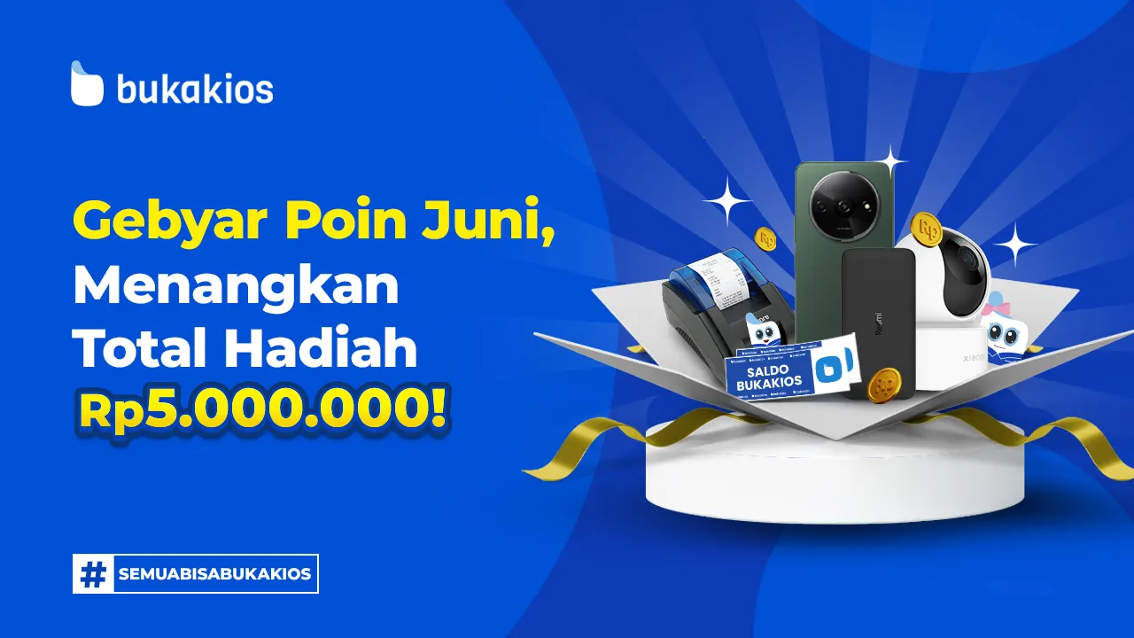 Gebyar Poin Juni, Menangkan Total Hadiah Rp5.000.000!