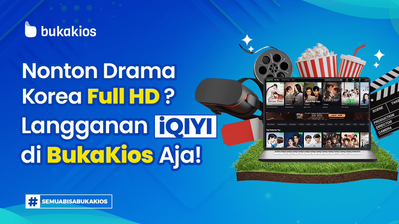 Nonton Drama Korea Full HD? Langganan iQIYI di Bukakios Aja!