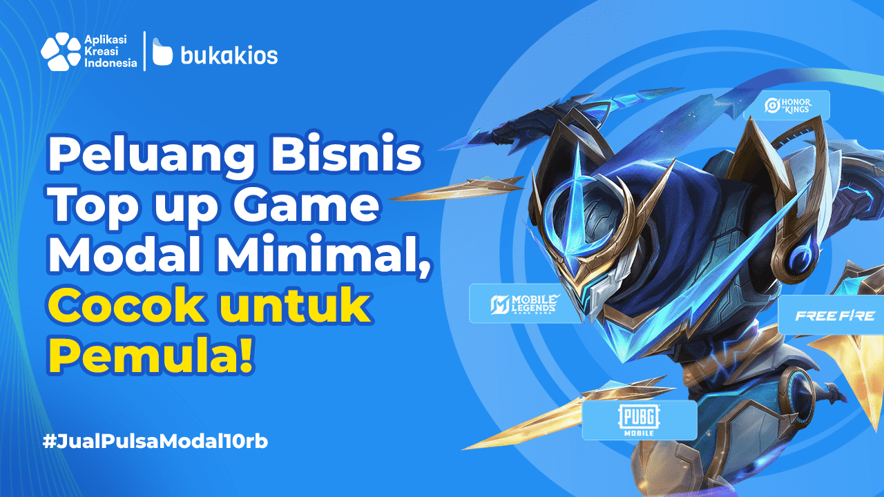 Peluang Bisnis Top Up Game Modal Minimal, Cocok untuk Pemula!