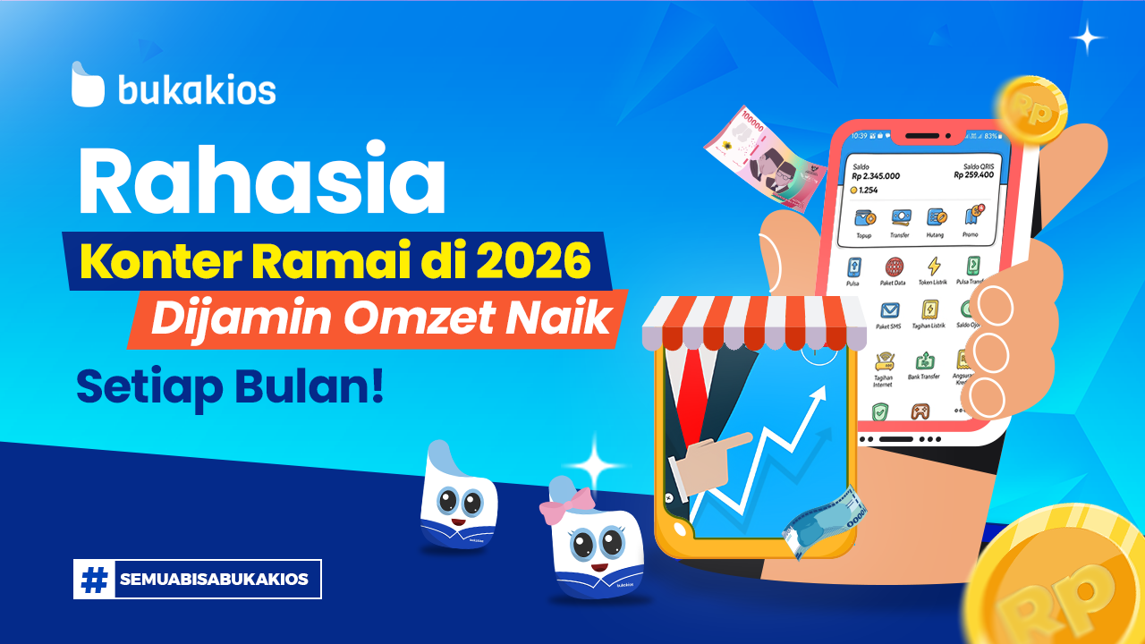 Rahasia Konter Ramai di 2026, Dijamin Omzet Naik Setiap Bulan!